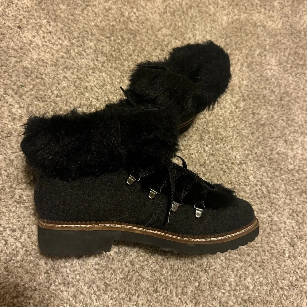 Franco Sarto Women’s Harlin Leather Bootie | Size 7